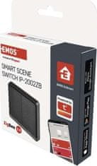 EMOS GoSmart Přenosný ovladač scén IP-2002ZB, ZigBee 3.0, 2-tlačítkový
