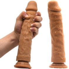 Xcock Extra dlhé silikónové dildo pre potešenie - penis s prísavkou