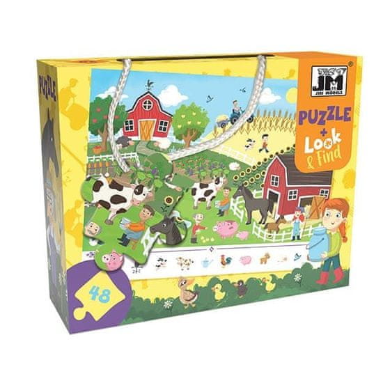 HADEX Puzzle v krabičke 3+ Farma