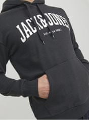 Jack&Jones Pánska mikina JJEJOSH Relaxed Fit 12236513 Black (Veľkosť M)