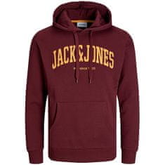Jack&Jones Pánska mikina JJEJOSH Relaxed Fit 12236513 Port Royale (Veľkosť L)