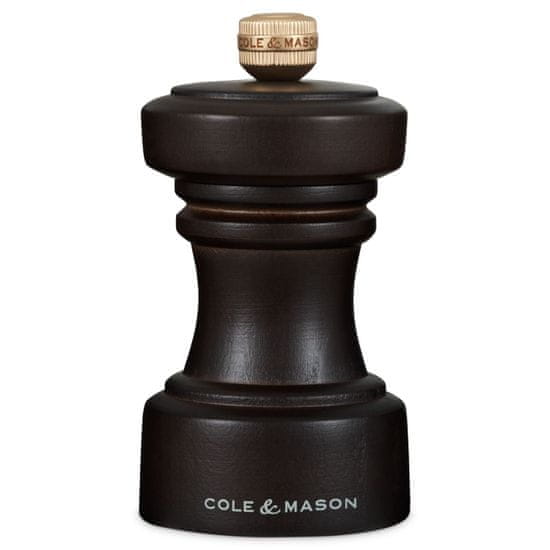 Cole Mason Mlynček na soľ Hoxton Chocolate Wood Precision+