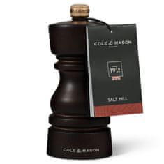 Cole Mason Mlynček na soľ London Chocolate Wood Precision+ 13 cm