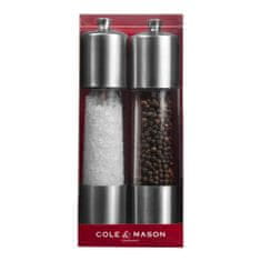Cole Mason Súprava mlynčekov na soľ a korenie Everyday Precision+