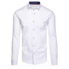 Dstreet Pánska košeľa VIZ biela dx2521 XXL