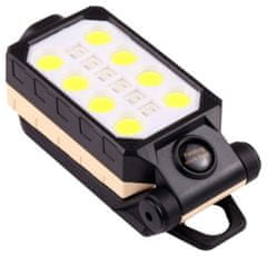 Kaxl Svietidlo nabíjacie pracovné COB LED, 2,2 Ah, magnet, USB ZD91