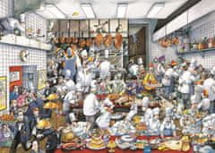 Heye Puzzle Cartoon Classics: Kreatívni kuchári 1000 dielikov