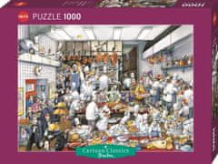 Heye Puzzle Cartoon Classics: Kreatívni kuchári 1000 dielikov