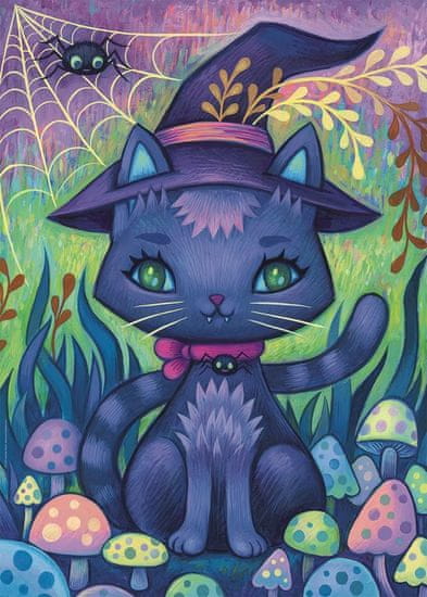 Heye Puzzle Dreaming: Mačka čarodejnica 1000 dielikov