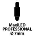 Xmas King XmasKing LED kvapľ 3x0,5m 114 MAXI LED prepojiteľné PROFI 2-pin vonkajšie, teplá biela cencúle
