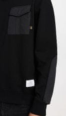Alpha Industries  Nylon Pocket Sweater Pánsky sveter-C Čierna XL