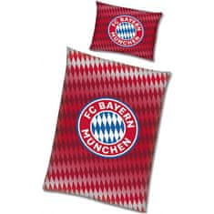 Carbotex Bavlnené posteľné obliečky FC Bayern Mnichov - Diamonds