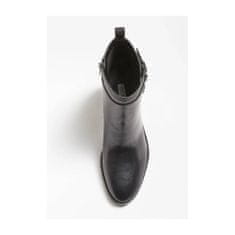 Guess Členkové topánky elegantné čierna 40 EU Botki Damskie Kalili