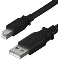 Yenkee USB kabel YCU 016 BK USB A/B Tiskárna 3m