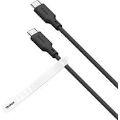 Yenkee USB kabel YCU C115 BK SILIC USB C-C / 1,5m