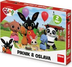 DINO Detské hry Bing: Piknik a Oslava 2v1