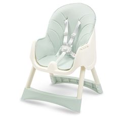 Baby Mix Jedálenská stolička Nora dusty green
