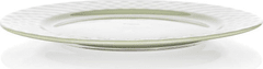 VETRO PLUS Talíř mělký 26cm, reliéf, zelený, stolování, KPB-10SEC-GN
