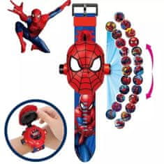 Spiderman Spiderman Spiderman - hodinky s projektorom - spiderman