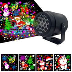 PAPA Vianočné svetlá - Vianoční LED Projektor pre Vonkajšie a Vnútorné použitie - Vianočné svetlá, vonkajšie svetlá
