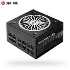 Chieftec PC zdroj Chieftec PowerUP GPX-750FC, 750W ATX,80PLUS gold,cable-mgt,retail