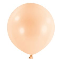 Amscan Guľaté balóny broskyňovo oranžové 4ks 61cm