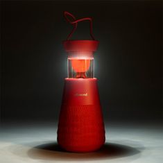 ArtSound Lighthouse - bluetooth reproduktor so svetlom , červená