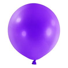 Amscan Guľaté balóny fialové 4ks 61cm