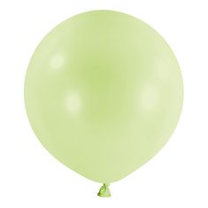 Amscan Guľaté balóny pistáciovo zelené 4ks 61cm