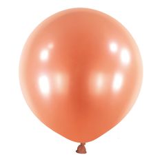 Amscan Guľaté balóny ružovo zlaté perleťové 4ks 61cm