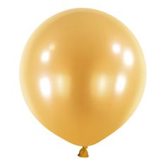 Amscan Guľaté balóny zlaté perleťové 4ks 61cm