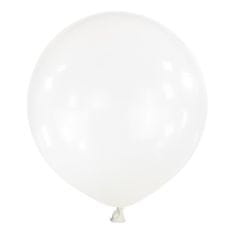 Amscan Guľaté balóny transparentné priesvitné 4ks 61cm