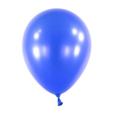 Amscan Balóny modré metalické 27,5cm 50ks