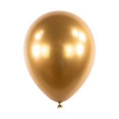Amscan Balóny zlaté saténové 27,5cm 50ks