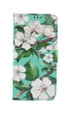 TopQ Puzdro Samsung A13 Flipové Maľované kvety 73494