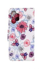 TopQ Puzdro Samsung A13 flipové Flowers 73431
