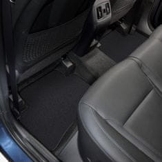 J&J Automotive PREMIUM velúrové autokoberce pre Toyota RAV-4 2013-2018 4 ks