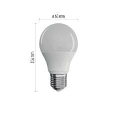 EMOS LED žiarovka Classic A60 / E27 / 8,5 W (60 W) / 806 lm / studená biela