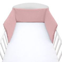 NEW BABY 2-dielne posteľné obliečky New Baby Dominika 90/120 cm ružové 
