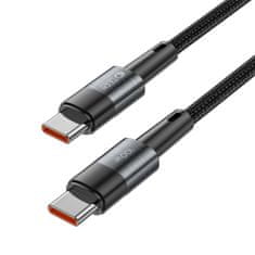 Tech-protect Ultraboost kábel USB-C / USB-C 100W 5A PD 1m, šedý