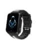 Detské čierno-sivé 4G smart hodinky H1-2023 48GB s bezkonkurenčnou výdržou batérie