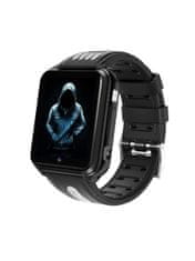 Klarion Detské čierno-sivé 4G smart hodinky H1-2023 48GB s bezkonkurenčnou výdržou batérie