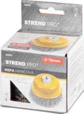 Strend Pro Kefa Strend Pro CCB-501, 75 mm, hrncová, vlnitá, M14x2, drôt 0.3 mm
