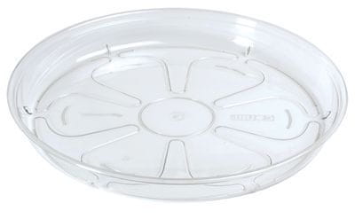 Prosperplast Podložka pod kvetináč COUBI PPC175, okrúhla, transparentná, 175 mm