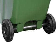 Strend Pro Nádoba MGB 240 lit., plast, zelená, popolnica na odpad