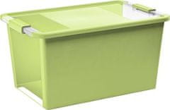 Kis Box s vekom KIS Bi-Box L, 40 lit., svetlý zelený, 35x55x28 cm