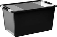 Kis Box s vekom KIS Bi-Box L, 40 lit., čierny, 35x55x28 cm