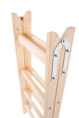 Strend Pro Rebrík Strend Pro, 4 priečkový, drevené štafle, 1,32 m, max. 150 kg