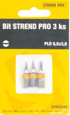 Strend Pro Bit Strend Pro Plochý 0,5x3, bal. 3 ks