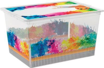 Kis Box s vekom KIS C Box Arty Colours XL, 50 lit., 39x55x31 cm